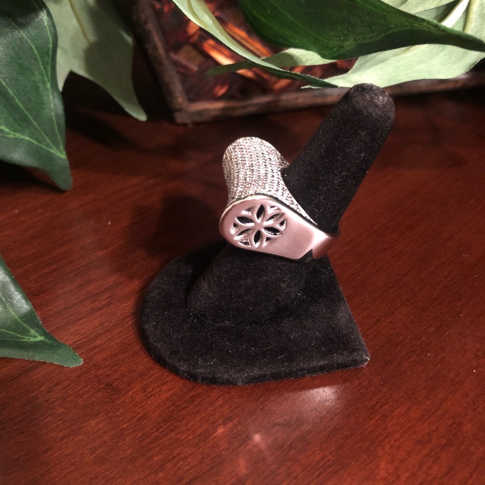 Silver Tone Ring Bundle - image 8